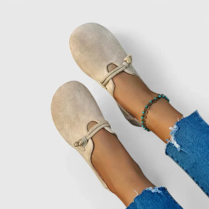 Tessa | Women's Slip-On Ballet Flats in Luxe Leather