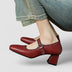 Teresa Orthopedic Mary Jane - Red