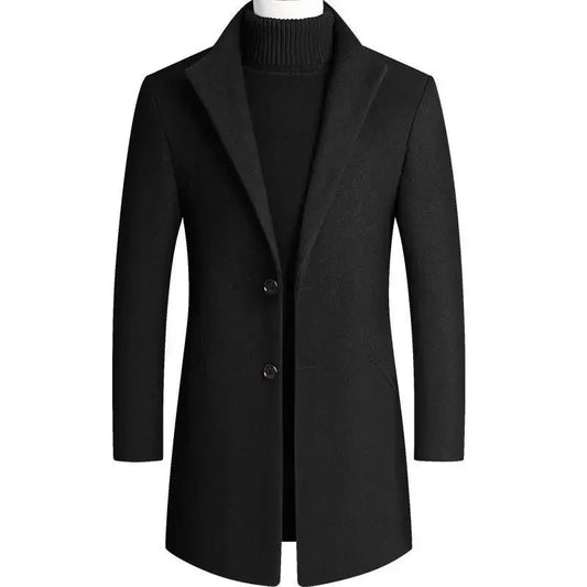 Thomas | Elegant Slim-Fit Wool Coat