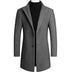 Thomas | Elegant Slim-Fit Wool Coat - Gray