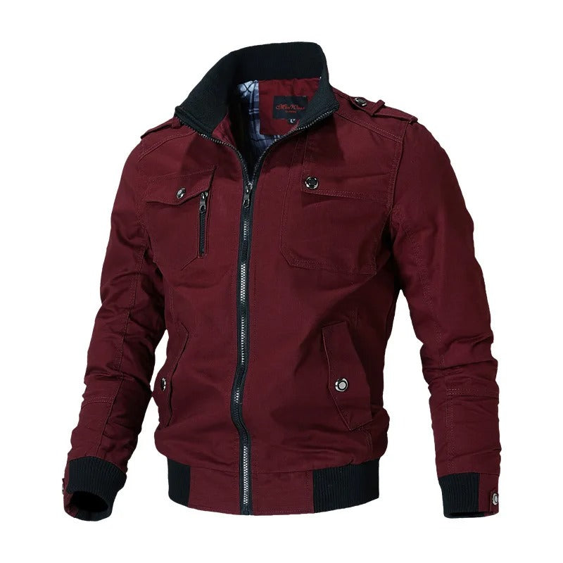 Henry Men's Military Bomber Jacket