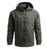 Zane | Men's Casual Hooded Jacket - Green