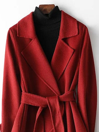 Virginia Women's Belted Wrap Coat