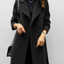 Mette | Elegant Double-Breasted Coat - Black