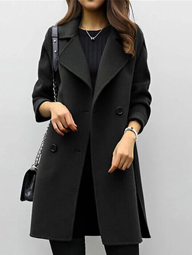 Mette | Elegant Double-Breasted Coat